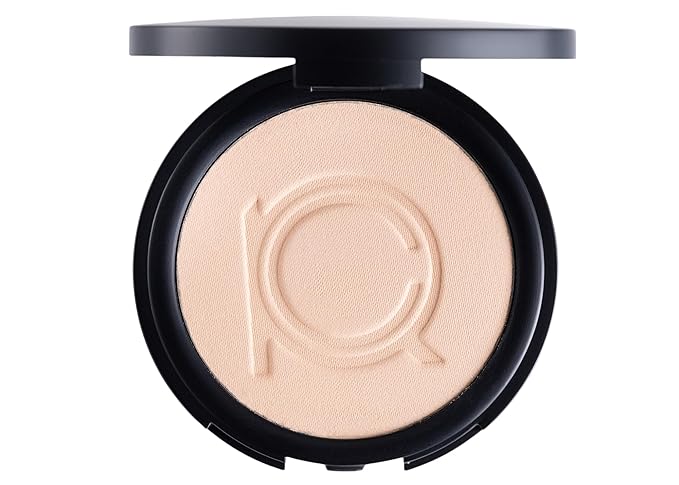 ioly's Beauty pressed powder foundation Compact with powder puff 0.49 OZ Makup fit me powder foundation Makeup full coverage foundation texture powder for men and woman