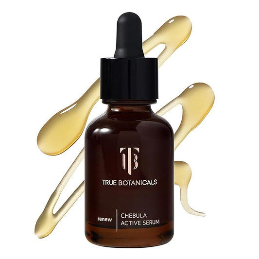 True Botanicals Chebula Active Serum | Anti-Aging Face Serum | Reduces Appearance of Fine Lines & Wrinkles | Optimizes Skin Collagen Levels | Dermatologist Tested, Vegan, All Natural |1 fl oz | 30 ml