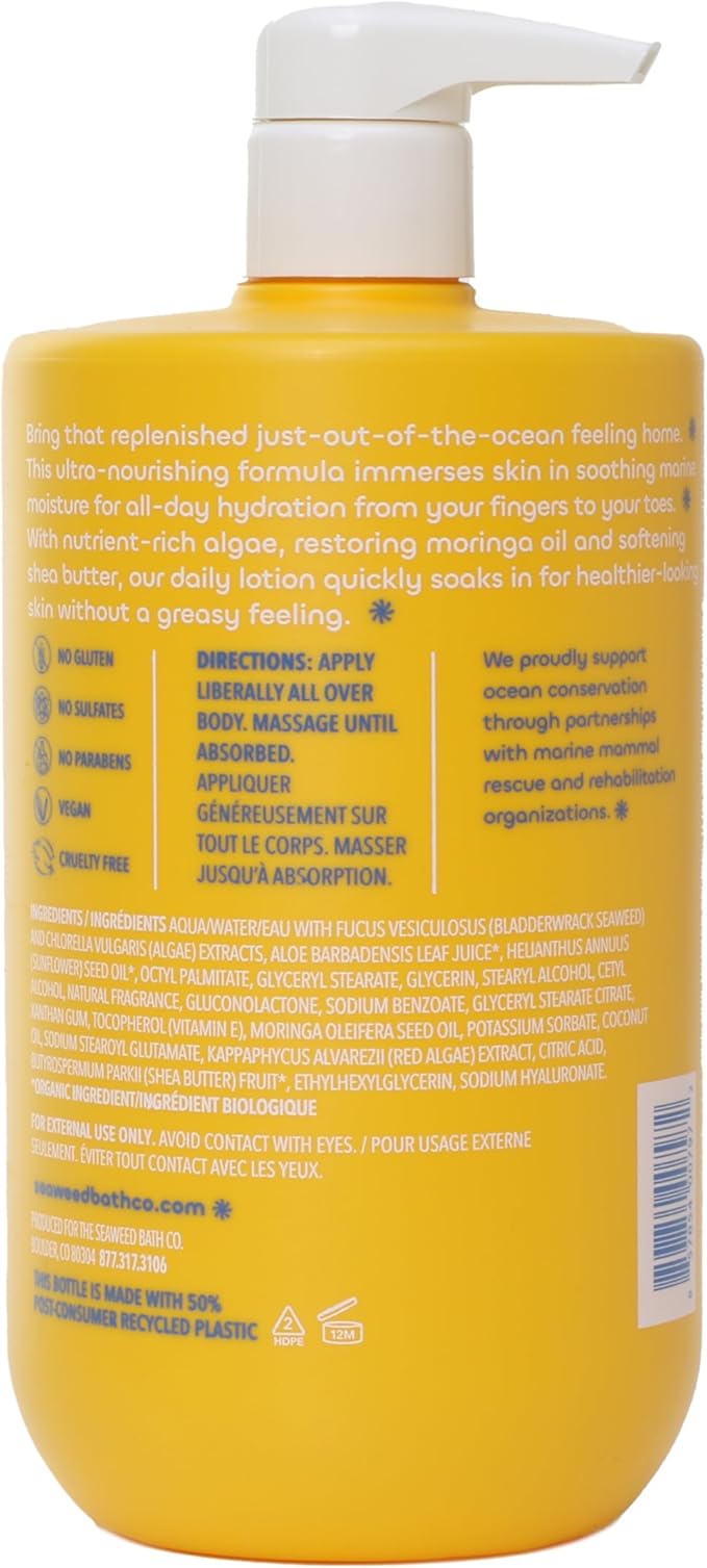 SEAWEED BATH CO Creamy Coconut Daily Lotion, 30 FZ