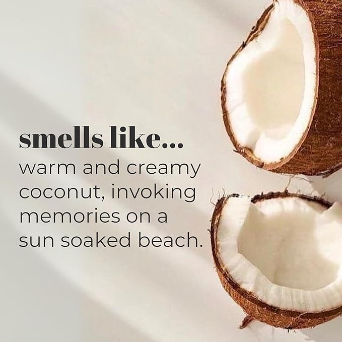 Mountain Ocean Skin Trip Coconut Body Lotion, 8 Oz (Pack of 3), Lightweight, Fast Asborbing Moisturizer for Women and Men, with Coconut Oil, Aloe Vera, & Lanolin