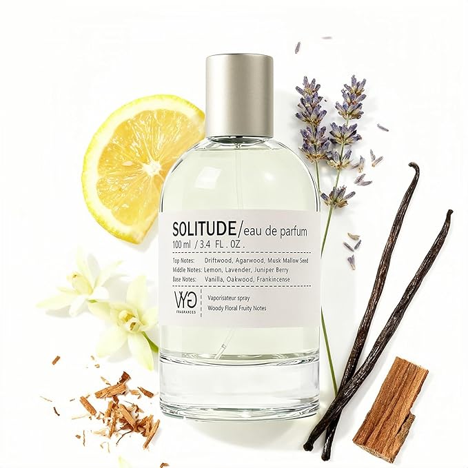 VYG Eau de Parfum - 3.4 Oz - Long-Lasting Perfume for Women & Men, Woody Floral Fruity Notes