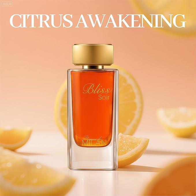 Elegant Floral Perfume for Women 100ml / 3.4 Oz Eau de Parfum - Long Lasting Feminine Scent for Day & Night(Bliss Soir)