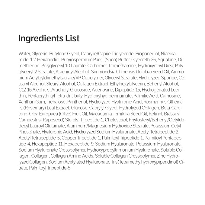 SUNGBOON EDITOR Deep Collagen Retinol Capsule Cream | Skin Revitalizing Cream for Fine Lines, Firm-looking & Dry Skin | White Spicules + Collagen + Retinol | Korean Skincare, 1.69 fl.oz