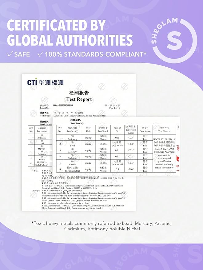 SHEGLAM Color Bloom Dayglow Liquid Blush Makeup for Cheeks Shimmer Finish - Devoted