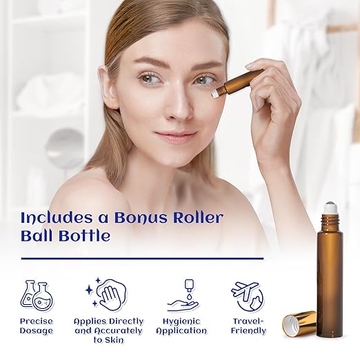 HIQILI 3.38 Fl Oz Organic Grapeseed Oil for Hair, for Skin, Carrier Oil for Essential Oils Mixing, 100% Pure & Natural-100ML