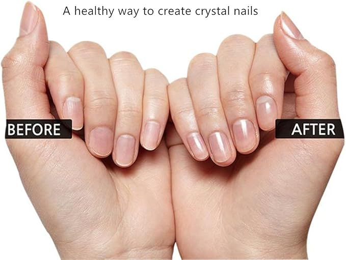 Premium Glass Nail File with Case, Crystal Diamond Salon Best Beauty Nail Buffer for Natural and Acrylic Nails Christmas Gift for Woman and Man,Black