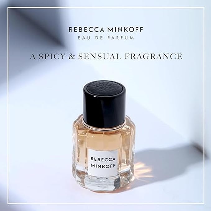 Rebecca Minkoff Eau de Parfum - Sweet, Spicy Eau de Parfum for Women - Notes of Cardamom, Jasmine, and Bergamot - Long-Lasting Fragrance - 1 oz