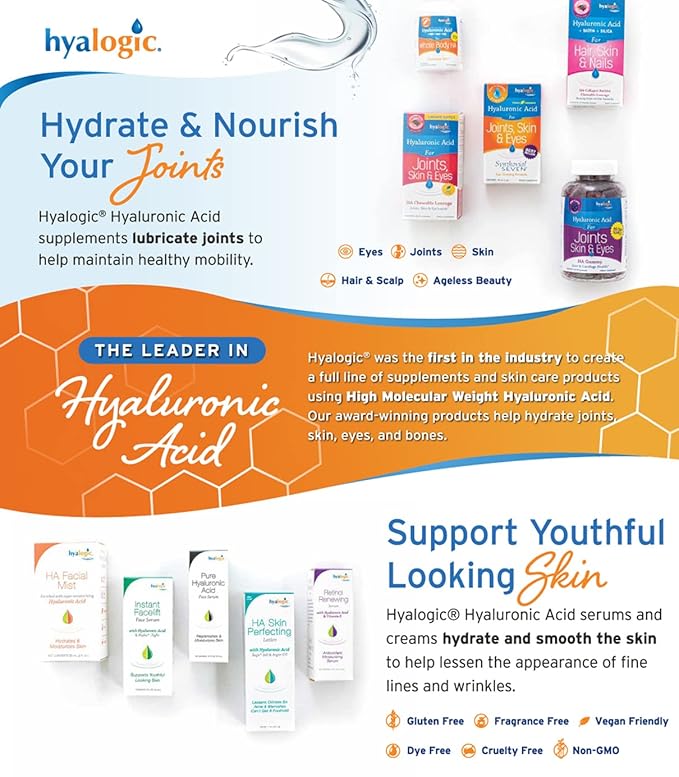 Hyaluronic Acid Collagen Facial Mist—Moisturizer Spray, Non-greasy Hydrating Primer & Makeup Setting Spray – Dye, Fragrance, & Cruelty-Free (2 oz)