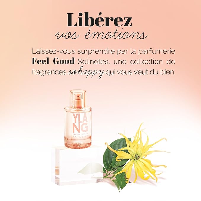 SOLINOTES Ylang Perfume for Women - Eau De Parfum | Delicate Floral and Soothing Scent - Made in France - Vegan - 1.7 fl.oz
