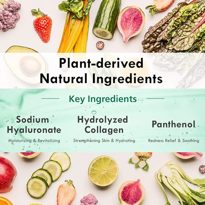 DERMAL Collagen Essence Sheet Mask 16 Combo Pack - 16 Days Daily Skin Therapy for Glow - Variety Gift Set - K-Beauty