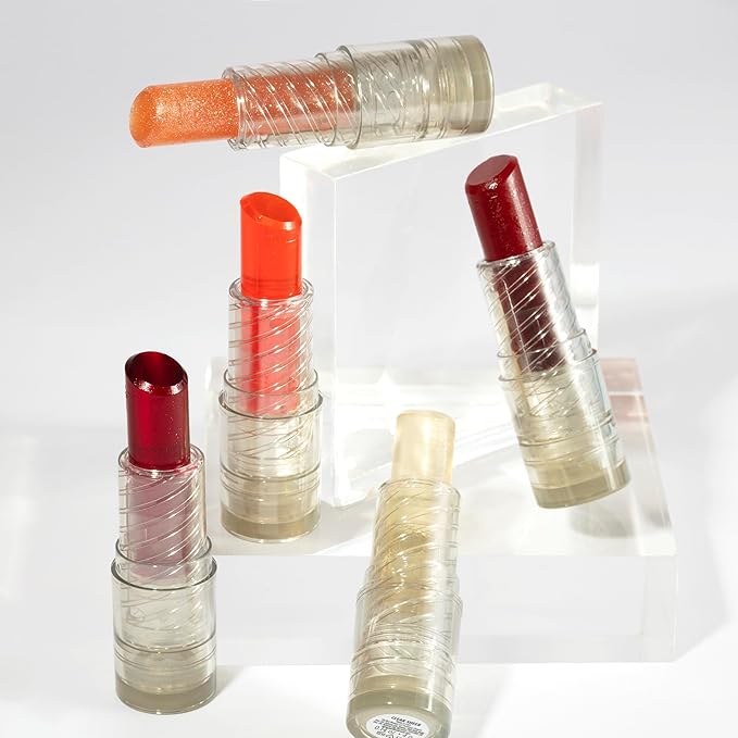 Pacifica Lipstick Oil – Glow Stick Lip Tint Oil - Hydrating Tinted Lip Balm with Vitamin E for Moisturized Lips, Sheer Tint & Natural Gloss, Vegan & Cruelty-Free, 0.14 oz (Sunrise)