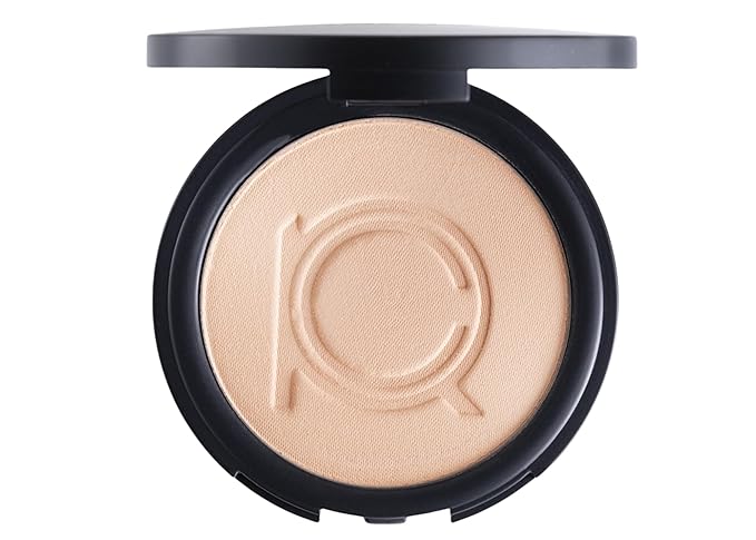 ioly's Beauty pressed powder foundation Compact with powder puff 0.49 OZ Makup fit me powder foundation Makeup full coverage foundation texture powder for men and woman