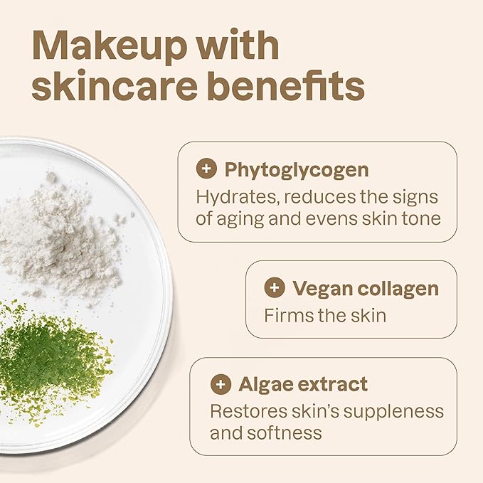 ATTITUDE Oceanly Light Coverage Under Eye Concealer Stick, Titanium Dioxide-Free, EWG Verified, Plastic-Free, Vegan & Cruelty-free Makeup, Caramel, 0.2 Ounces