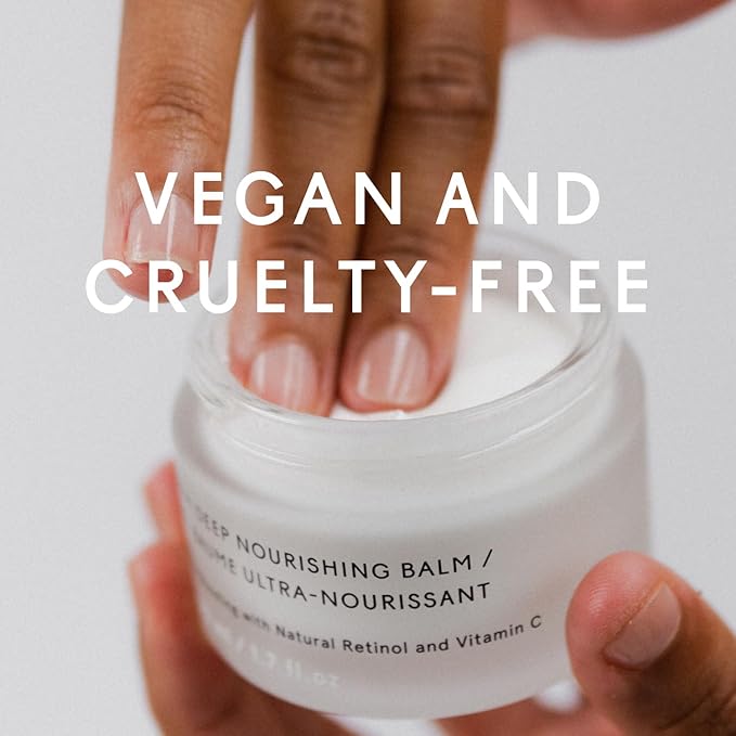 The Untamed The Quiet Storm Deep Nourishing Balm 1.7 fl oz – Hydrating Face Cream with Borage Oil & Hyaluronic Acid – Helps Support Skin Elasticity & Moisture for Dry, Mature, or Sensitive Skin