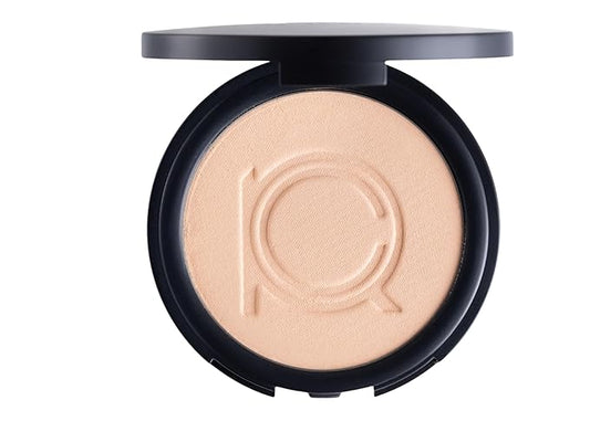 ioly's Beauty pressed powder foundation Compact with powder puff 0.49 OZ Makup fit me powder foundation Makeup full coverage foundation texture powder for men and woman