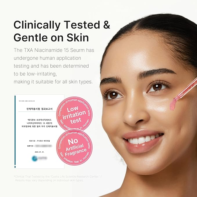 medicube TXA+Niacinamide 15% Glow Facial Serum for After Spot Care | All-in-One Daily Korean Skincare | Uneven Skin Tone, Texture, and Hydration Care | High-Potency Tranexamic Acid 5% | 1.01 fl.oz