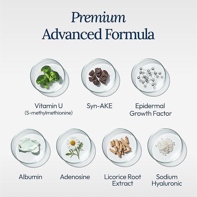 Moisturizing Cream for Face, Korean Skincare Hydrating Facial Cream with Adenosine, Niacinamide, and Ceramide, promotes Anti-Aging Skin, 50ml (1.69 Fl. Oz.)