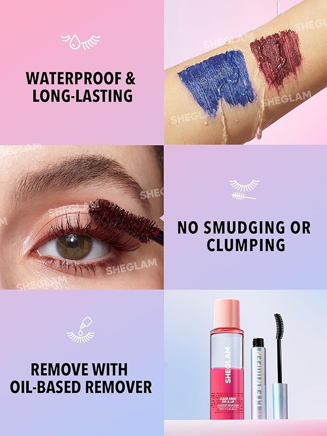 SHEGLAM All-In-One Volume & Length Mascara-Waterproof-Blue