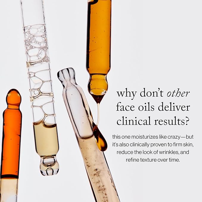 goop Beauty Nutrient Face Oil | Anti Aging Moisturizer for Smooth Skin Texture & Wrinkles | Bakuchiol, Cacay, & Organic Amla | 1 fl oz