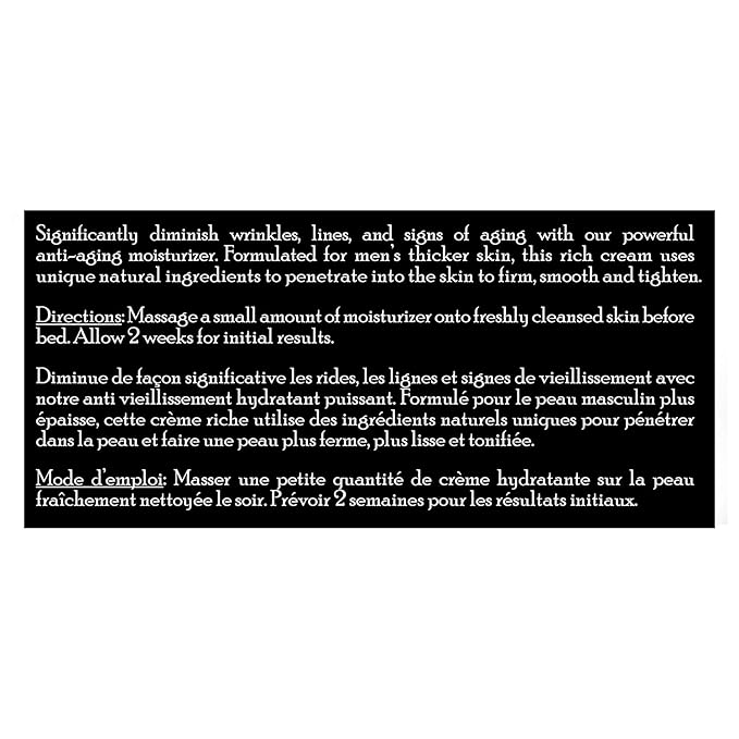 Brickell Men's Revitalizing Anti-Aging Cream For Men, Face Moisturizer For Face To Reduce Fine Lines and Wrinkles, Natural and Organic Anti Wrinkle Night Face Cream, 2 Ounce, Scented