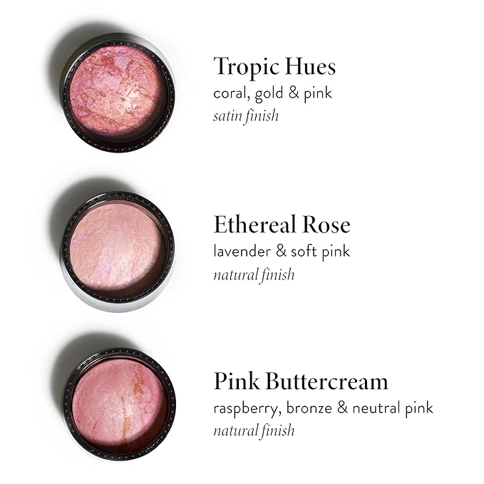 LAURA GELLER NEW YORK Baked Blush-n-Brighten Baked to Go - Tropic Hues - Travel Size Blush