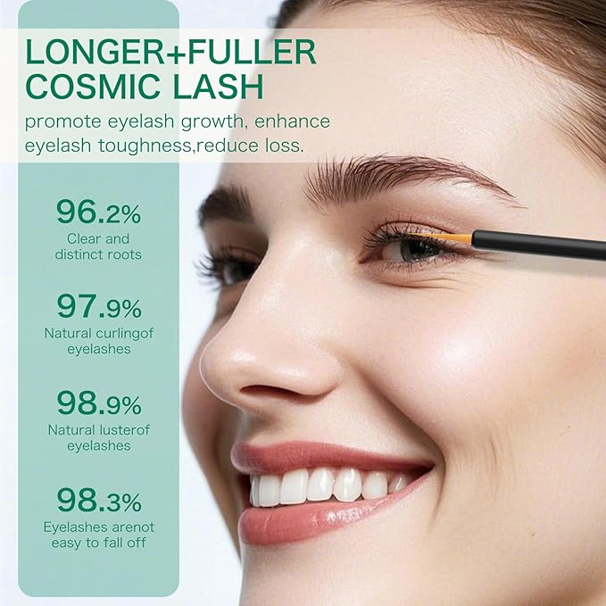 KEYYOULASH Eyelash Serum to Grow Lashes & Brows Eye Lash Serum for Lashes with Advanced Formula Eyelash Enhancing serum for Longer Thicker and Fuller Lashes Vegan & Cruelty-Free (5ML)