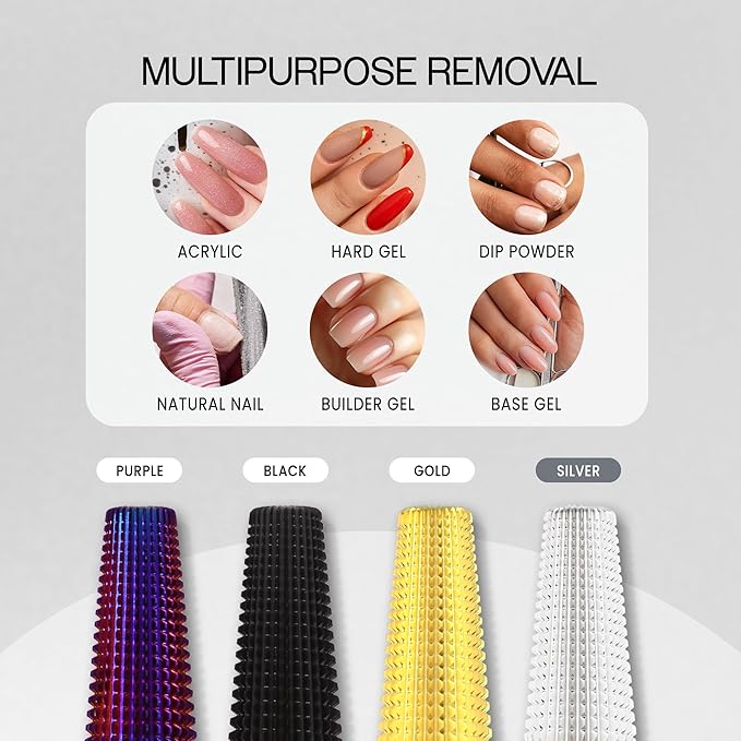 PANA Nail Carbide 5 in 1 Bit - Two Way Rotate use for Both Left and Right Handed - Fast Remove Acrylic or Hard Gel - 3/32" Shank - Manicure, Nail Art, Drill Machine (Fine - F, Silver)