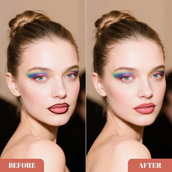 Lip Stain - Long Wear Tattoo Lip Liner, Waterproof & Transfer-proof Peel Off Lip Stain with Matte Finish, Lip Tint For All Skin Types, Great Gifts for Women (Nude)