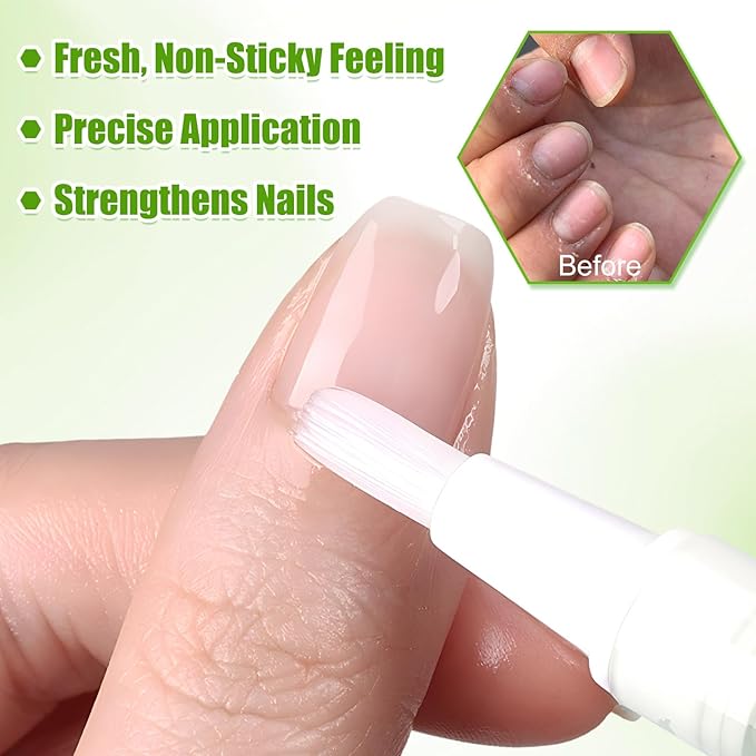 3PCS Orvalle Nail Fungus Pen, Nail Growth Treatment Repair Serum Twist Pen Activator for Repair &Strengthener, Easy to Apply, Fast Acting