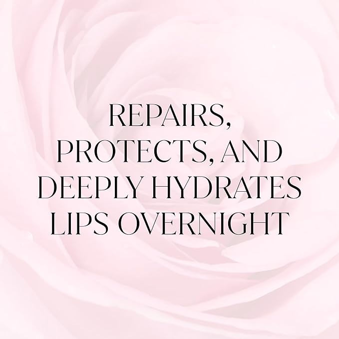 FEMMUE Lip Sleeping Mask (Rosy Petal) | Hydrating Balm to Soften Dry, Chapped Lips | Overnight Moisturizing Treatment With Vitamin E | Korean Beauty Skincare