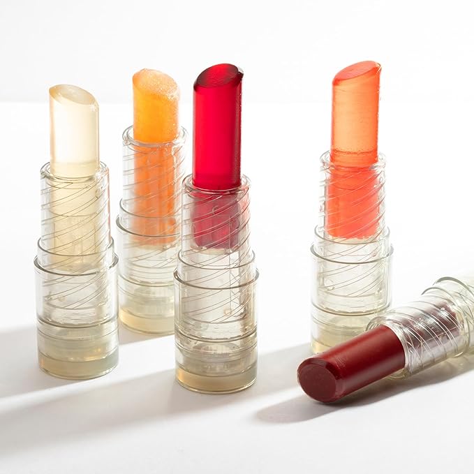 Pacifica Lipstick Oil – Glow Stick Lip Tint Oil - Hydrating Tinted Lip Balm with Vitamin E for Moisturized Lips, Sheer Tint & Natural Gloss, Vegan & Cruelty-Free, 0.14 oz (Sunrise)