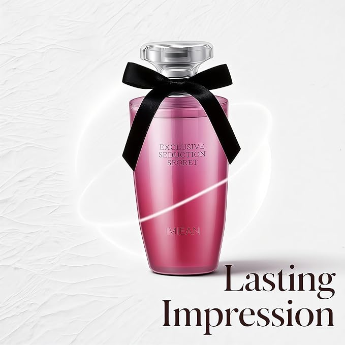 Elegant Floral Perfume for Women 100ml / 3.4 Oz Eau de Parfum - Long Lasting Purple Passion Fruit,Peony & Vanilla Orchid Scent for Day & Night(Exclusive Secret)