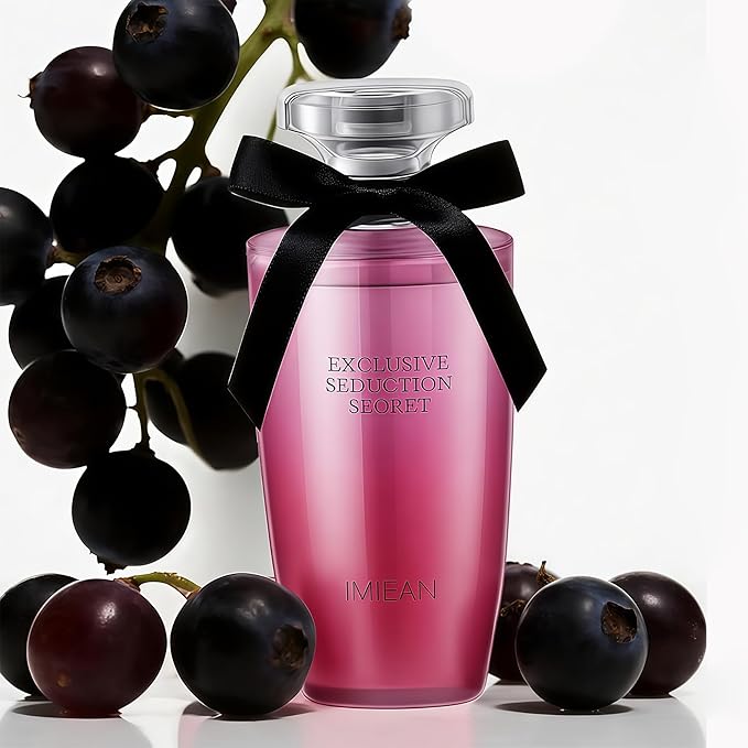 Elegant Floral Perfume for Women 100ml / 3.4 Oz Eau de Parfum - Long Lasting Purple Passion Fruit,Peony & Vanilla Orchid Scent for Day & Night(Exclusive Secret)