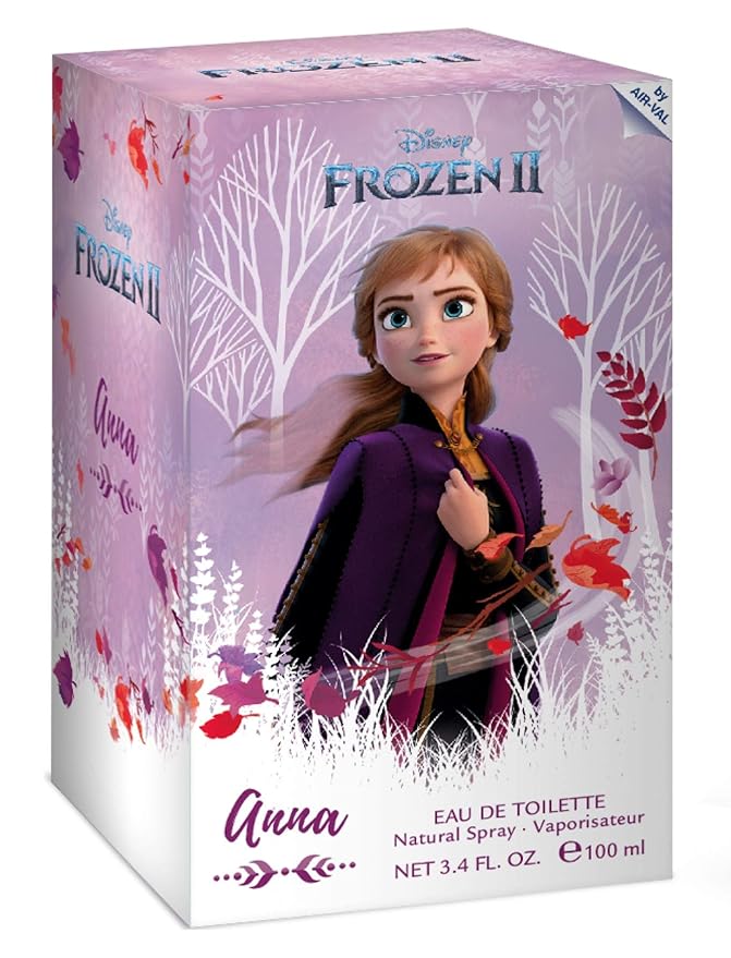 Disney Frozen Ii Anna Eau De Toilette Spray For Girl 3.4 Ounce