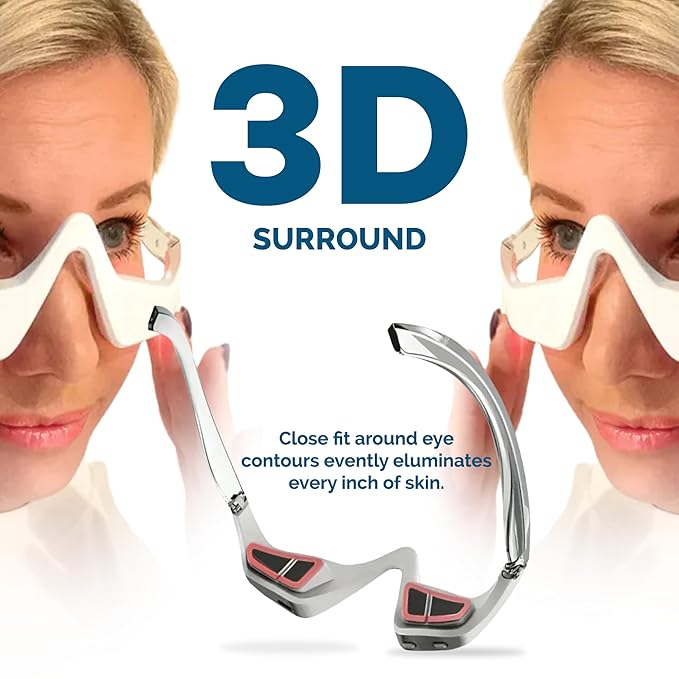 Radiant Eye Care Bundle – Age-Defy Serum + Red Light & Microcurrent Under-Eye Device for Bright, Firm Skin