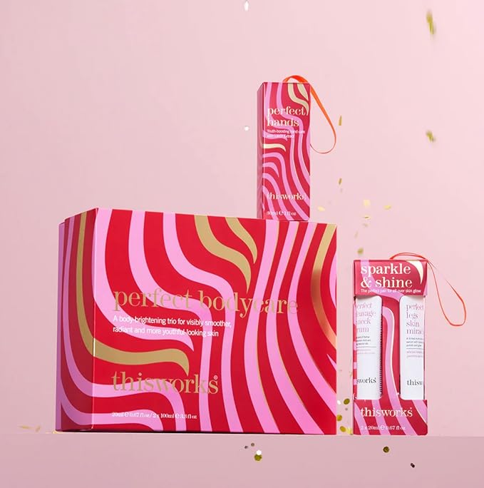 THISWORKS Perfect Hands Youth Boosting Hand Cream with Larch Extract, Gift Set (1 Ounce)