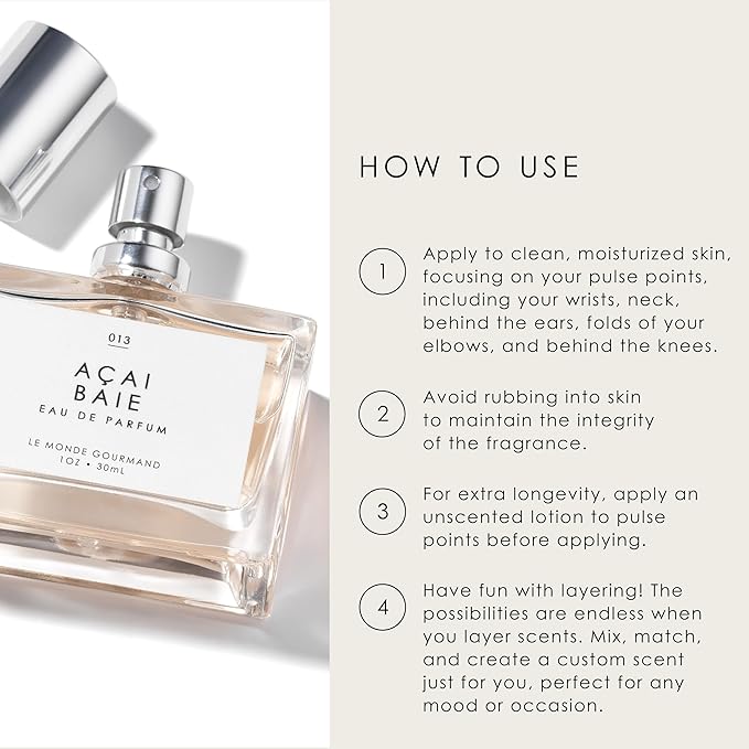 Le Monde Gourmand Thé Matcha Eau de Parfum - 1 fl oz (30 ml) - Green Tea, Floral, Amber Perfume Notes