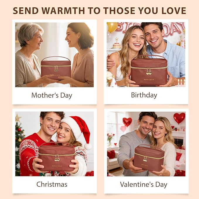 25 Pcs Valentines Day Gifts for Women, Bath & Body Gift Set, Skin Care Kit, Coconut Vanilla Spa Gift Basket, Self Care Set, Cosmetic Bag, Christmas, Birthday, Mother, Anniversary