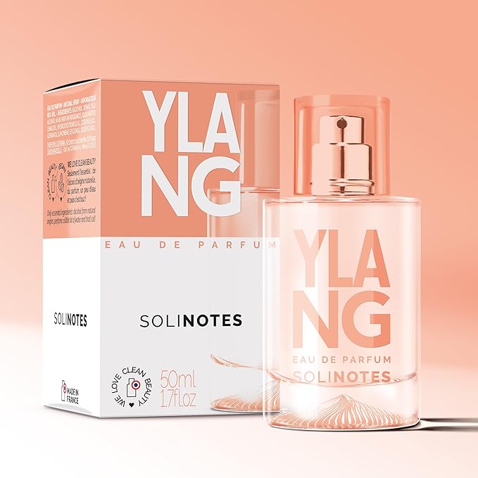 SOLINOTES Ylang Perfume for Women - Eau De Parfum | Delicate Floral and Soothing Scent - Made in France - Vegan - 1.7 fl.oz