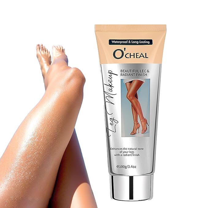Leg Makeup Concealer, Leg Cream Waterproof Flawless Body Foundation Cream, Skin Tattoo Scars Concealer, Suitable for Natural, Healthy Skin Tones 100g