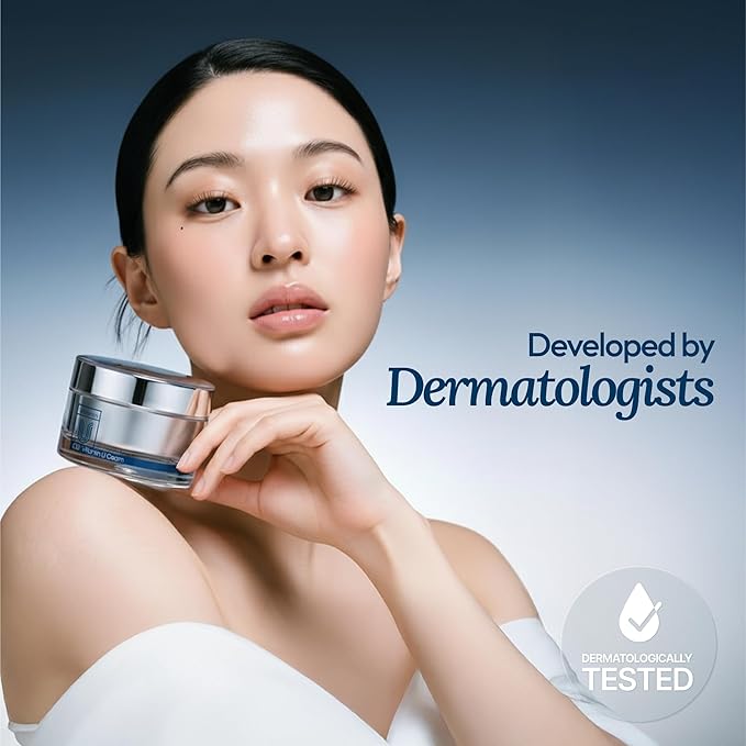 Moisturizing Cream for Face, Korean Skincare Hydrating Facial Cream with Adenosine, Niacinamide, and Ceramide, promotes Anti-Aging Skin, 50ml (1.69 Fl. Oz.)