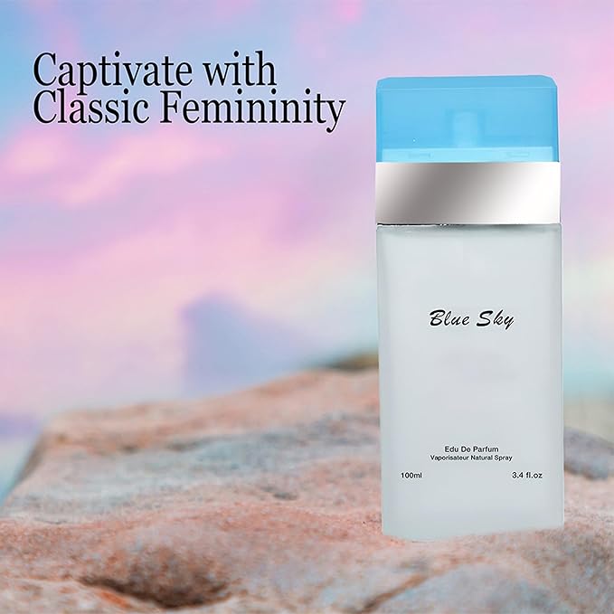 4-Piece Women's Perfume Set with 10ml Rollerball, EDP Collection, Variety of Fragrances,Long Lasting Cologne (Honey BP/Miss DW/Blue SW/BEAUTY R)