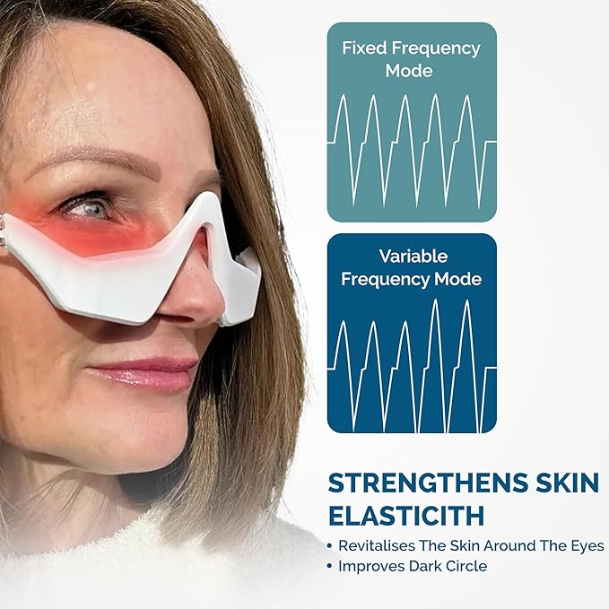 Radiant Eye Care Bundle – Age-Defy Serum + Red Light & Microcurrent Under-Eye Device for Bright, Firm Skin