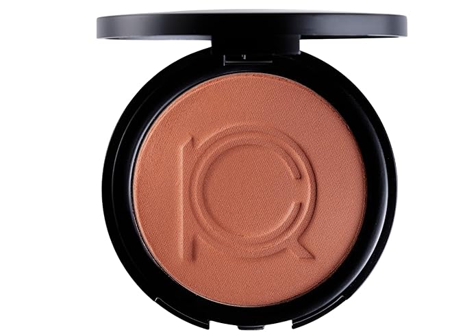 ioly's Beauty pressed powder foundation Compact with powder puff 0.49 OZ Makup fit me powder foundation Makeup full coverage foundation texture powder for men and woman