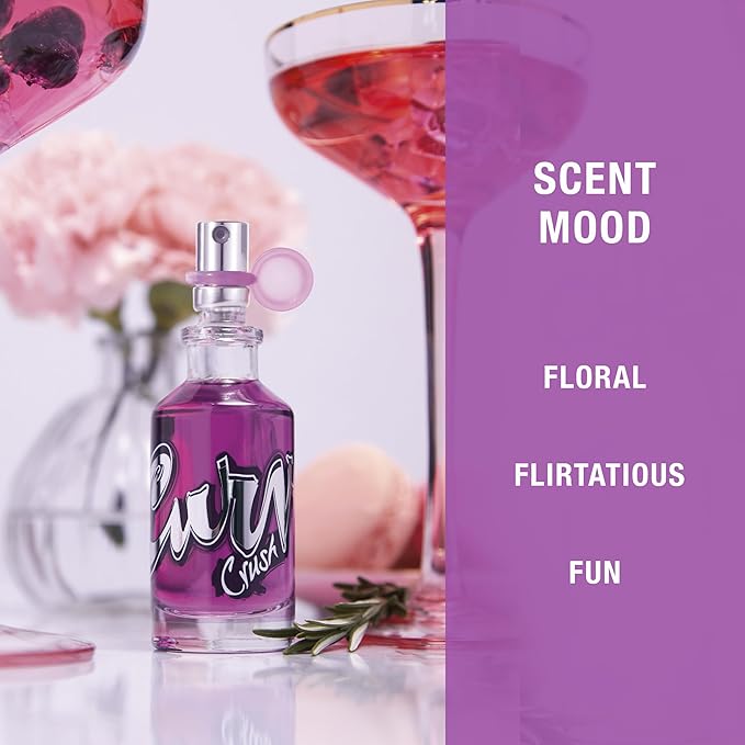 Curve Crush Women's Perfume Fragrance, Stocking Stuffer for Her, Casual Day or Night Scent,1.0 fl oz