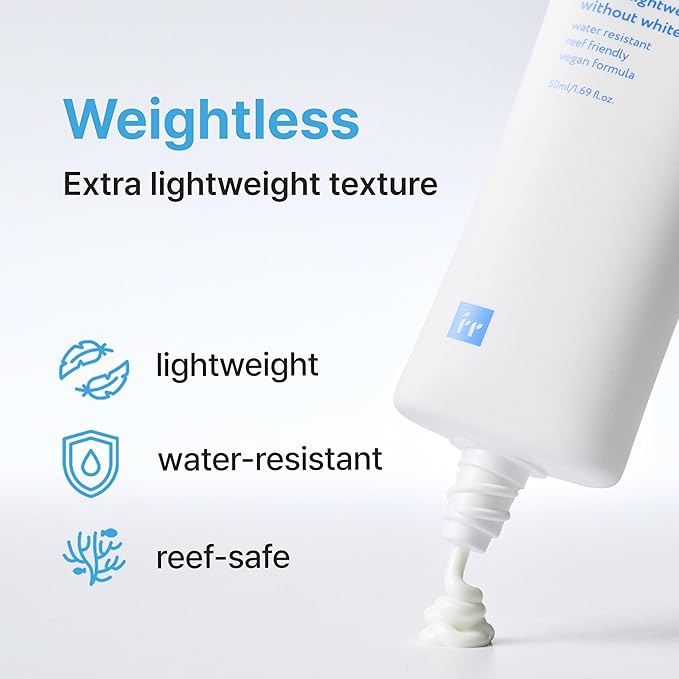 Face Republic Purity Sun Essence 50ml 1.69fl.oz. | SPF50+ Broad Spectrum UV Protection | No White Cast | Water Resistant | Vegan Certified, Reef Safe, Cruelty Free | Non-greasy | Korean Skin Care