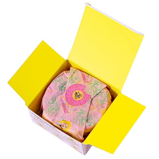 KimChiChic Beauty Puff Puff Pass Set and Bake Setting Powder for Makeup, Extra Fluffy Loose Face Powder Poof, Soft Natural Face Makeup for Uneven Skin Tone, 02 Banana