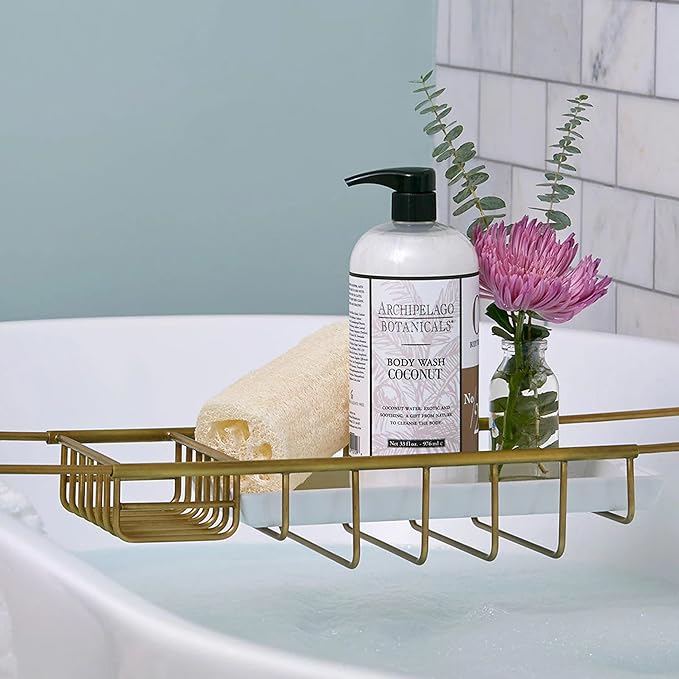 Archipelago Botanicals Coconut Body Wash, Decadent and Nourishing Daily Wash, Protected and Moisturized Skin, Free from Parabens, Phthalates and GMOs (33 oz)