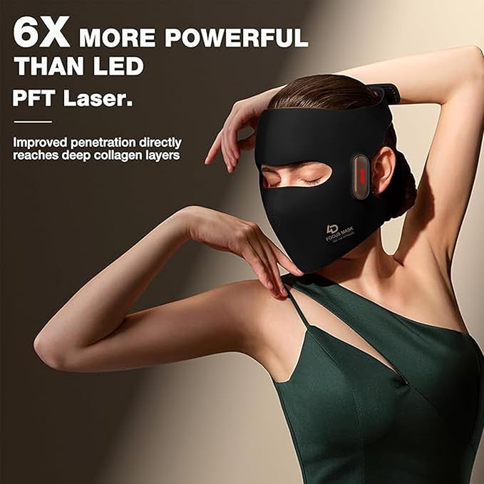 JOVS 4D Laser Light Therapy Mask, Black