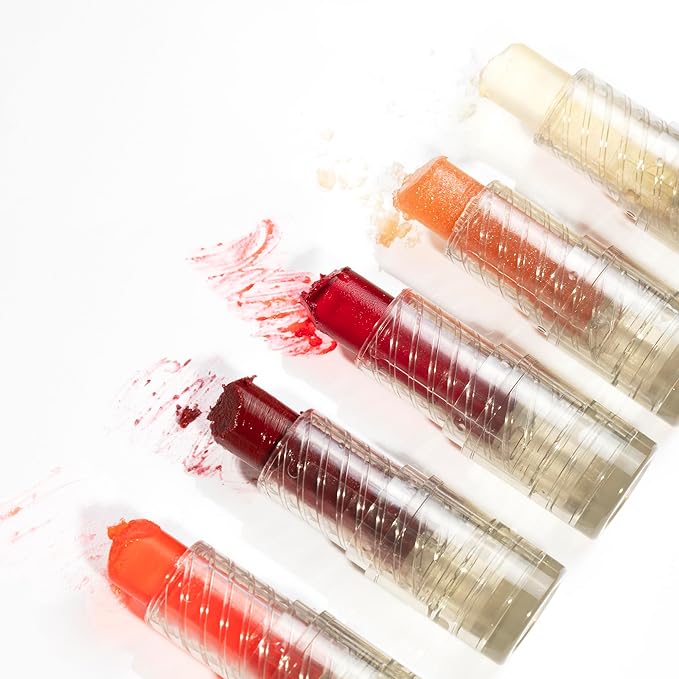 Pacifica Lipstick Oil – Glow Stick Lip Tint Oil - Hydrating Tinted Lip Balm with Vitamin E for Moisturized Lips, Sheer Tint & Natural Gloss, Vegan & Cruelty-Free, 0.14 oz (Sunrise)